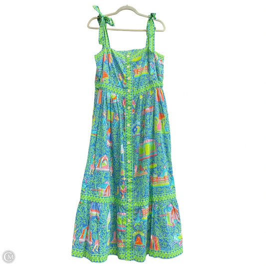 Dress Casual Midi By Gretchen Scott In Multi-colored, Size: M