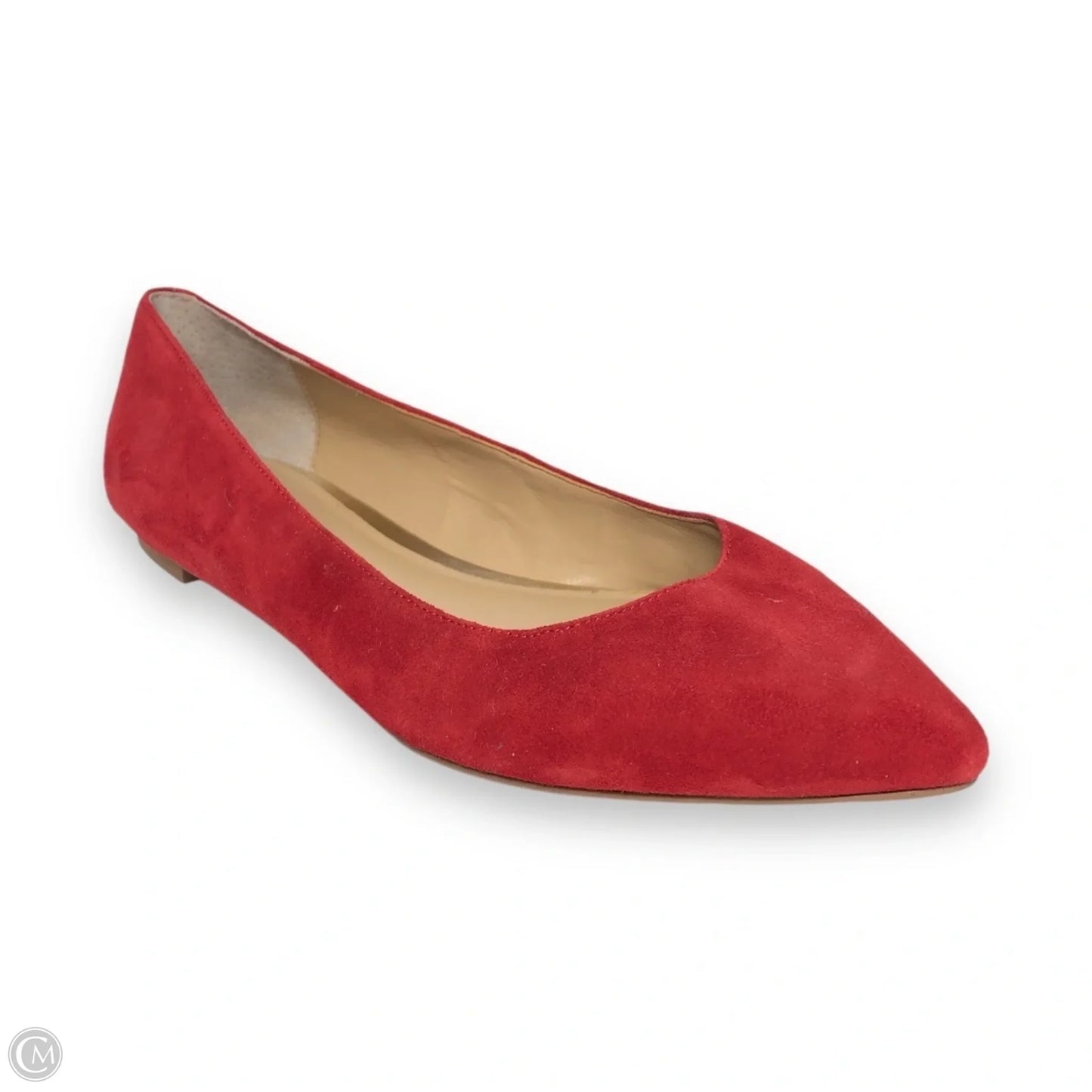 Shoes Flats By Banana Republic In Red, Size: 5
