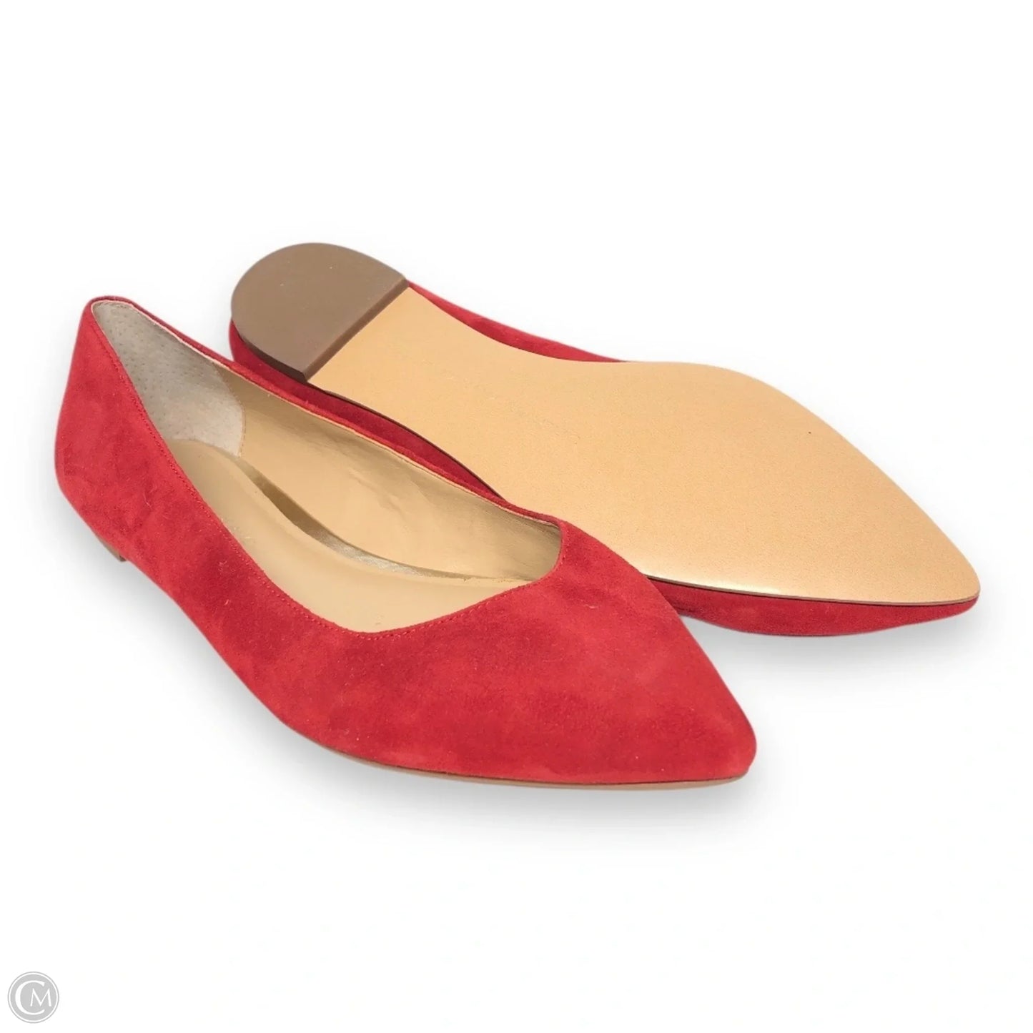 Shoes Flats By Banana Republic In Red, Size: 5
