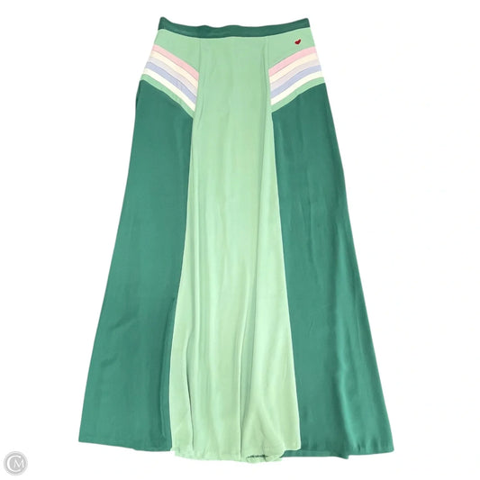 Skirt Maxi By Clothes Mentor In Green, Size: 8