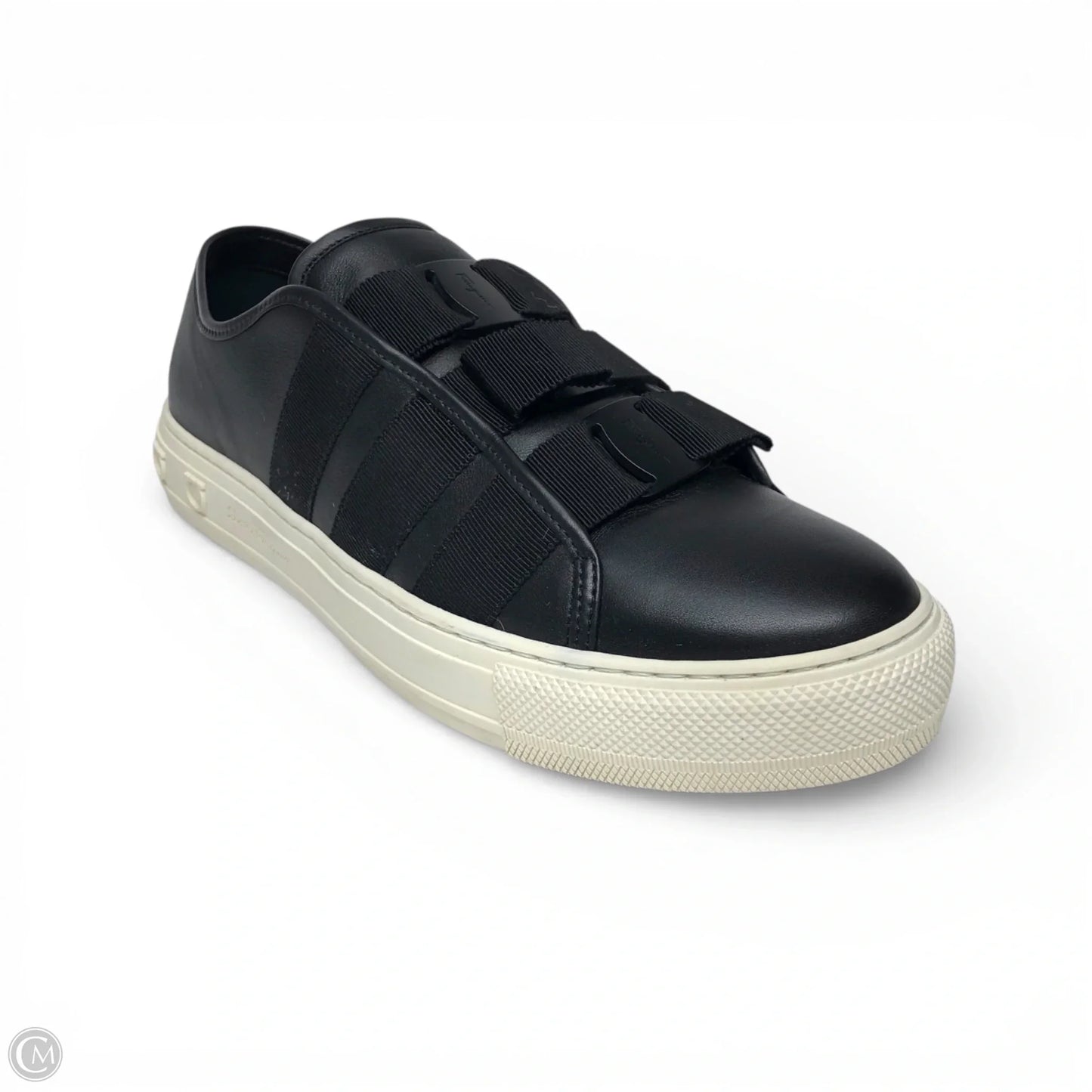 Shoes Luxury Designer By Ferragamo In Black, Size: 11