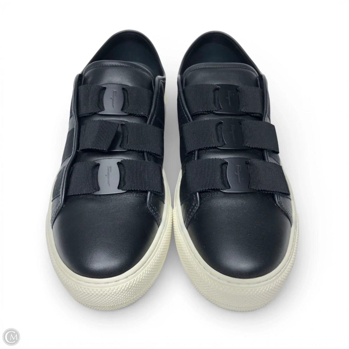 Shoes Luxury Designer By Ferragamo In Black, Size: 11