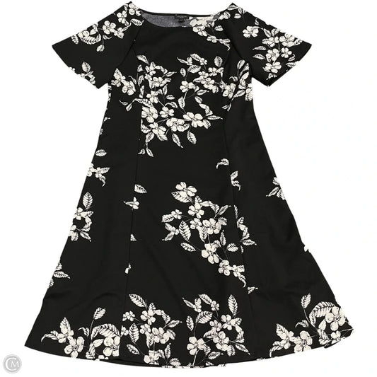 Dress Casual Short By Ann Taylor In Black & White, Size: S
