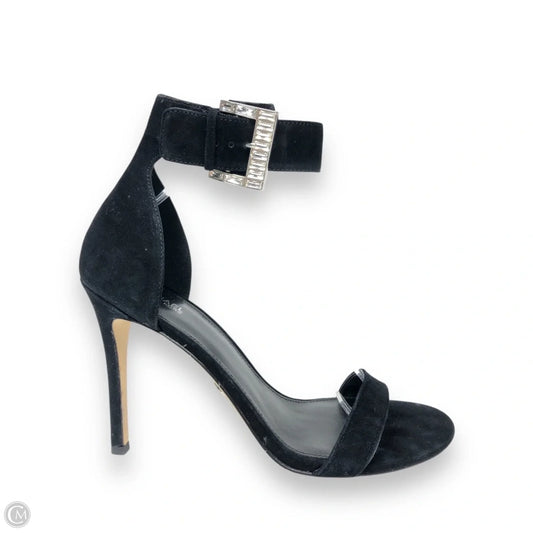 Sandals Heels Stiletto By Michael By Michael Kors In Black, Size: 9