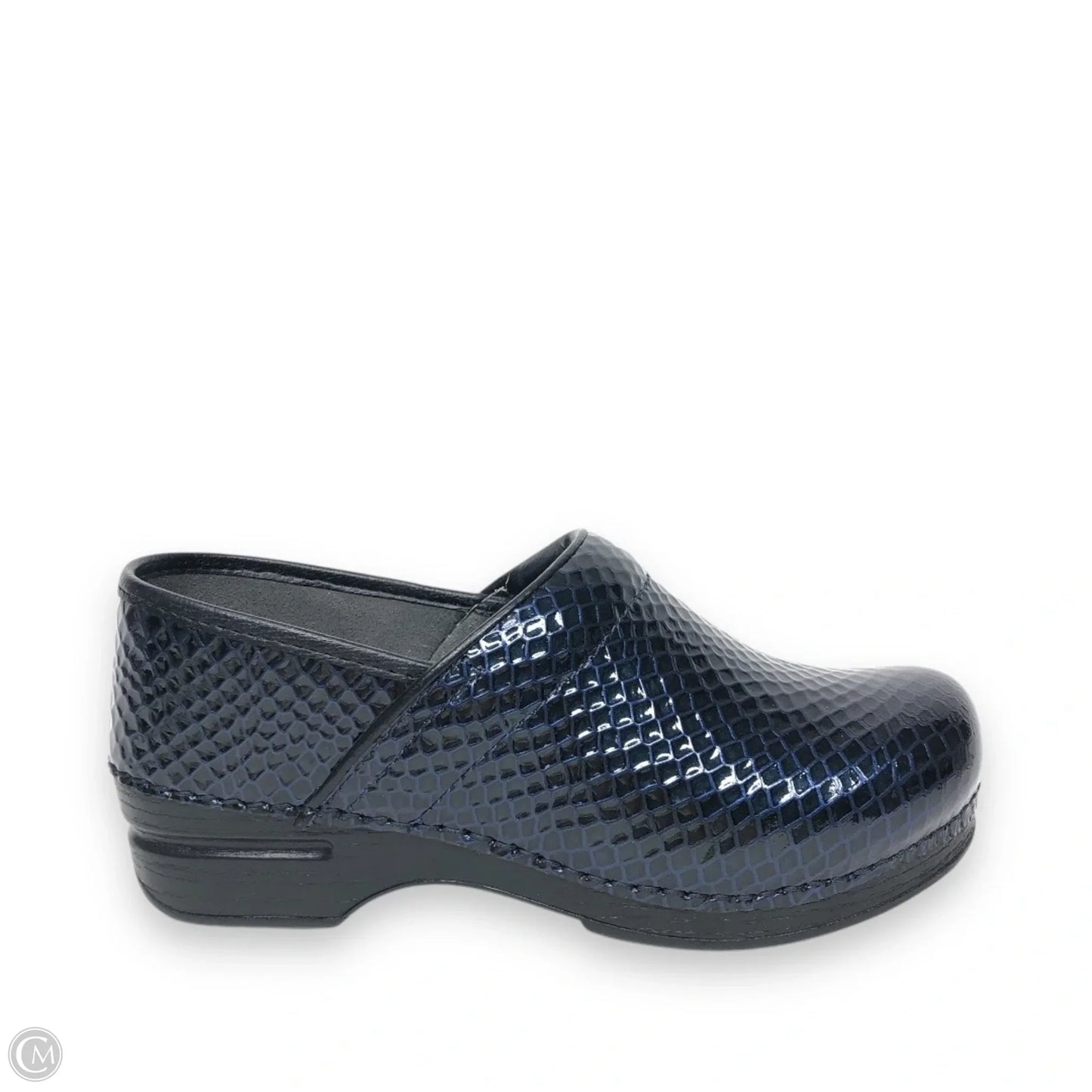 Shoes Heels Platform By Dansko In Black & Blue, Size: 8.5