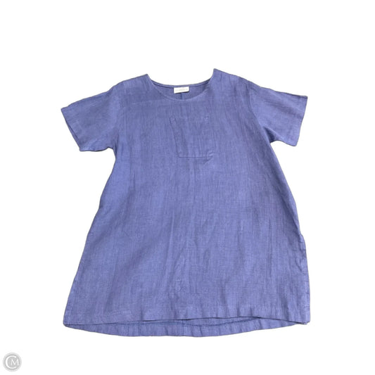 Dress Casual Short By Clothes Mentor In Blue, Size: M