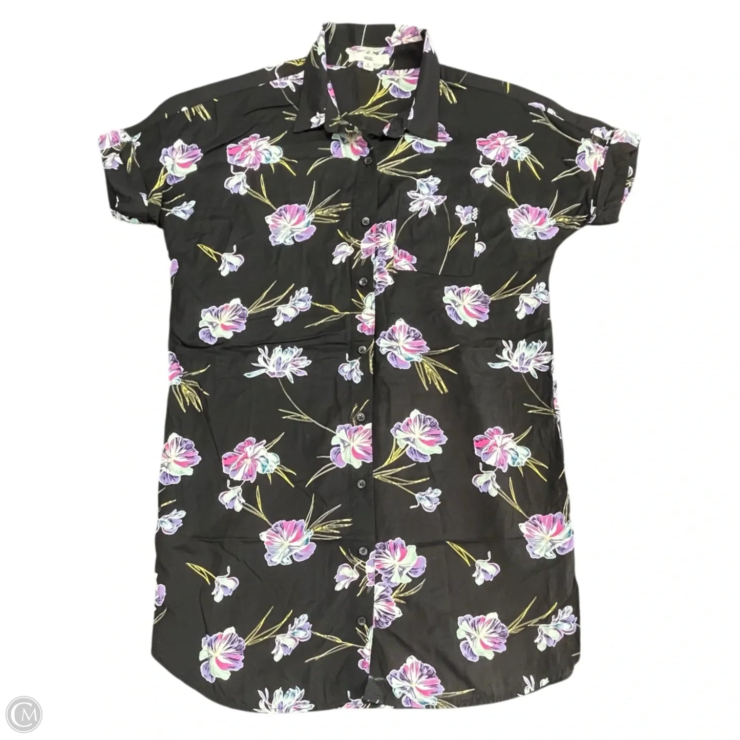 Dress Casual Short By Vans In Floral Print, Size: S
