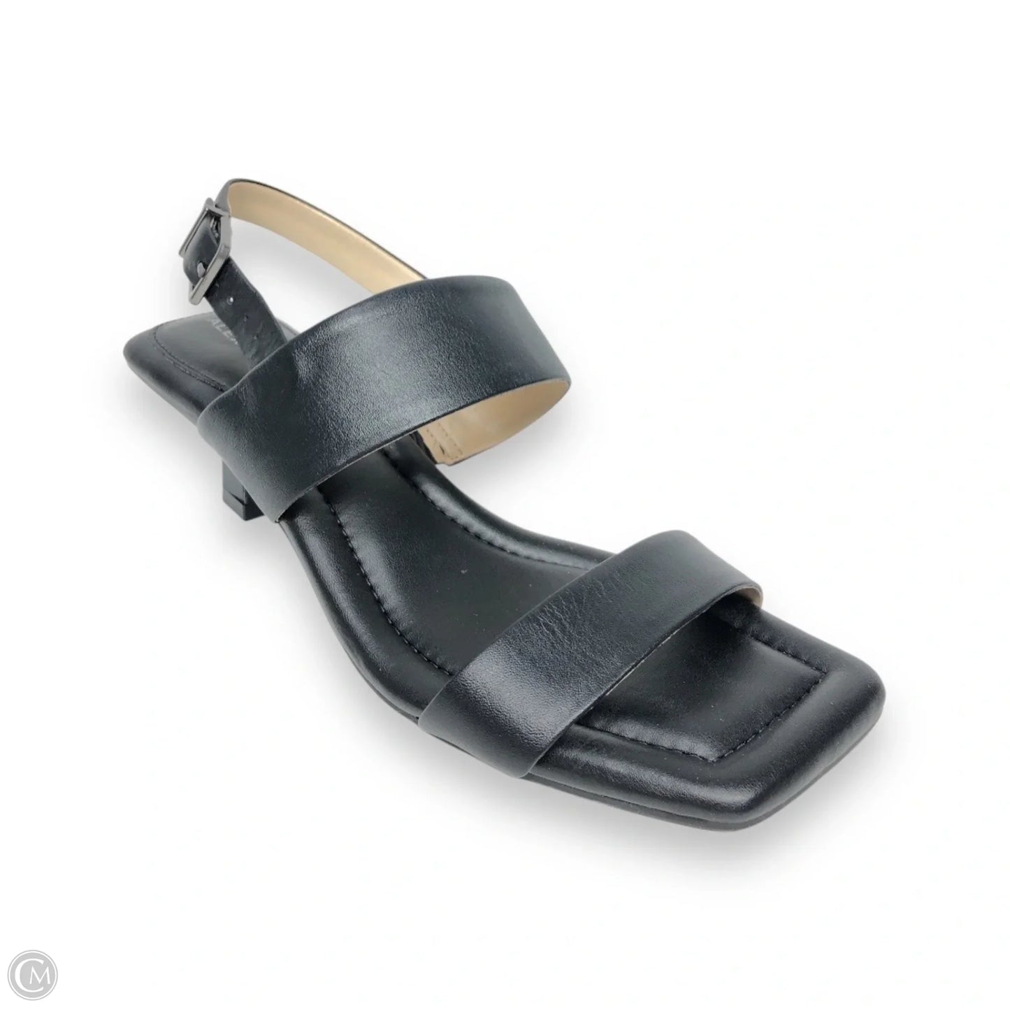 Sandals Heels Kitten By Alex Marie In Black, Size: 8
