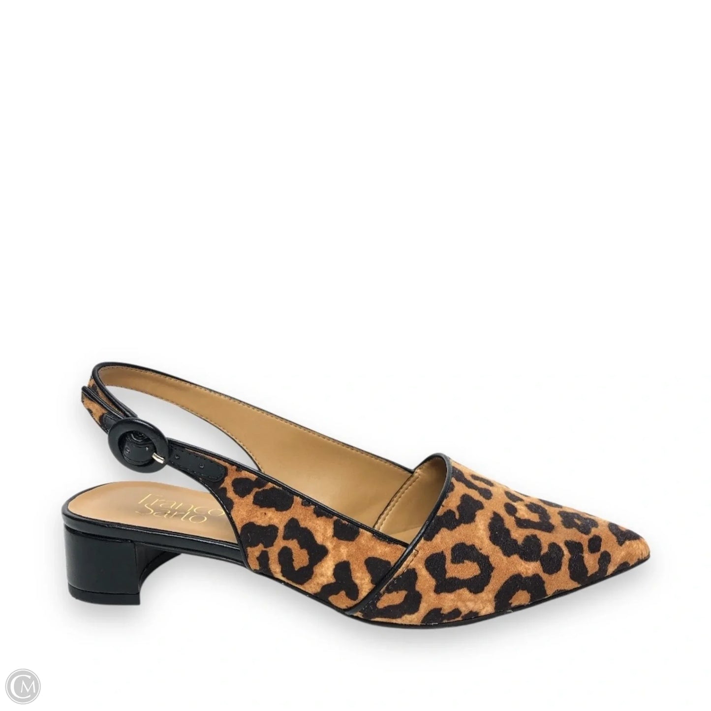 Shoes Heels Block By Franco Sarto In Animal Print, Size: 7