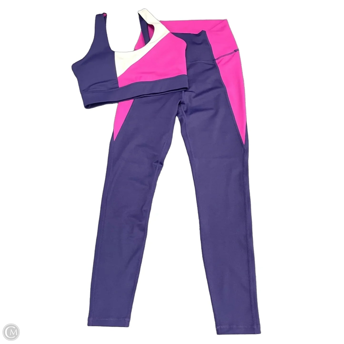Athletic Pants 2pc By Wilo In Purple, Size: S