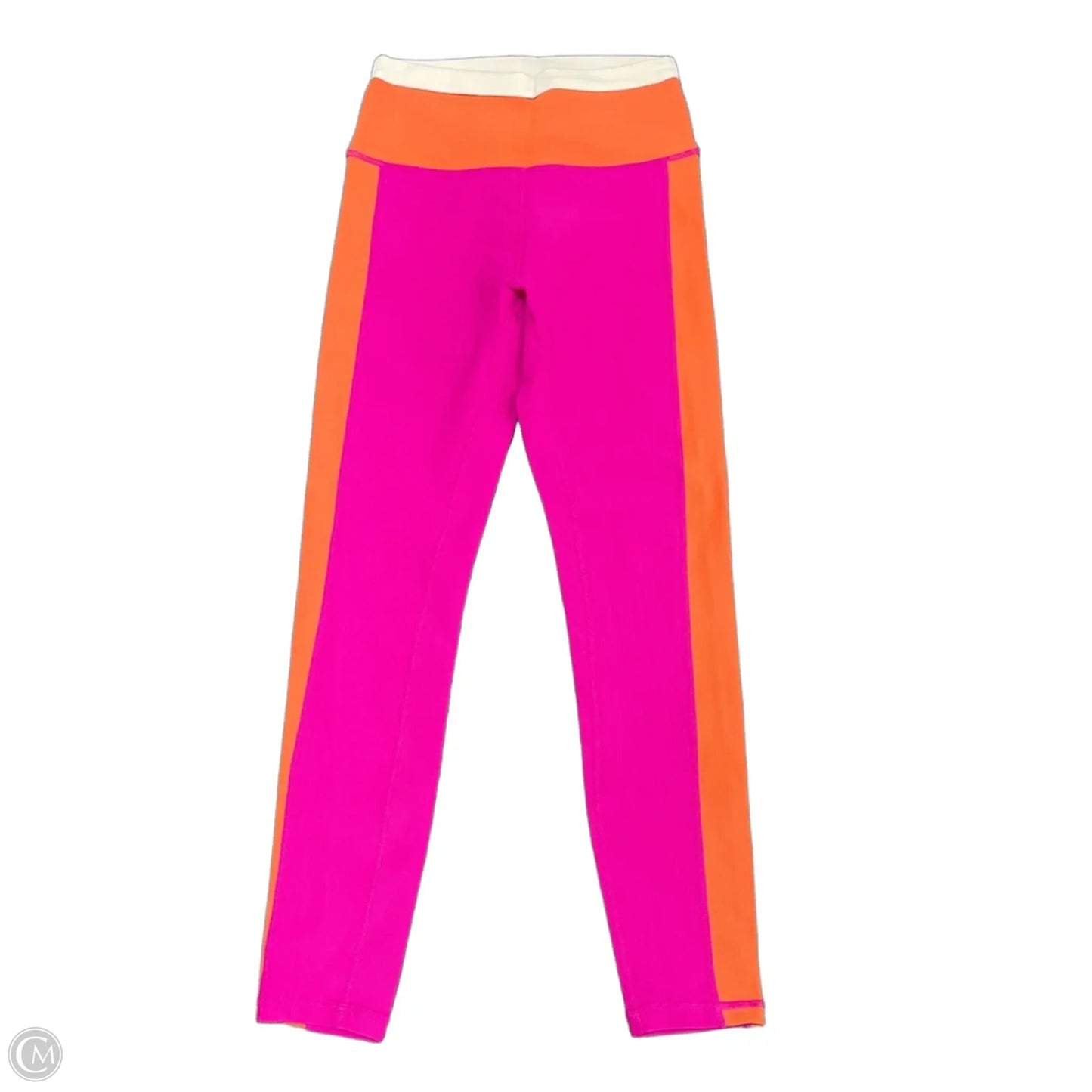 Athletic Pants 2pc By Wilo In Orange & Pink, Size: S