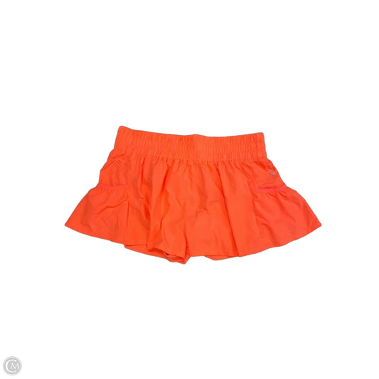 Athletic Shorts By Free People In Orange, Size: Xl