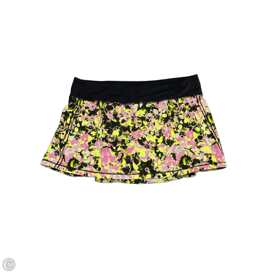 Athletic Skort By Lululemon In Multi-colored, Size: 10