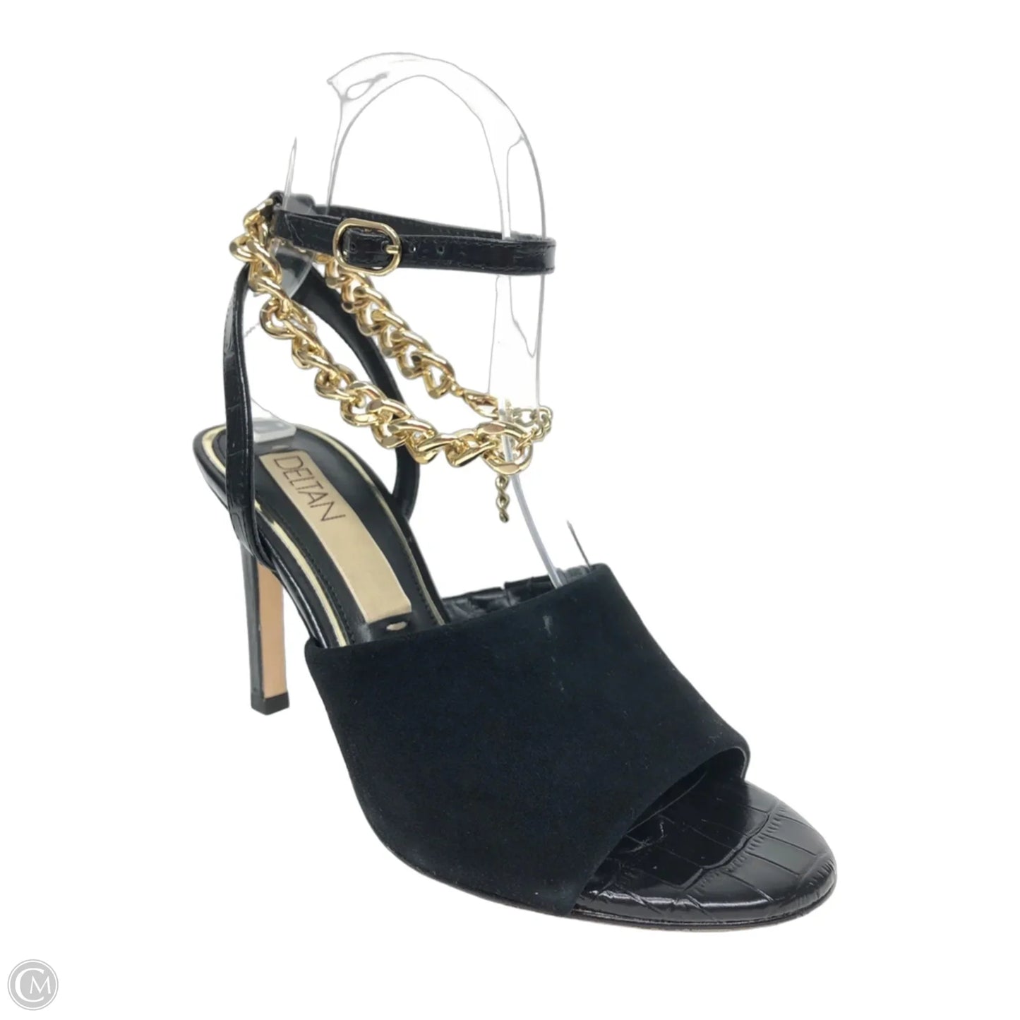 Sandals Heels Block By Cmc In Black, Size: 5.5