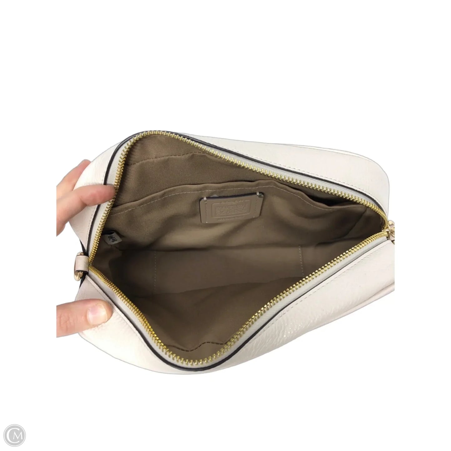 Crossbody Designer By Coach, Size: Medium