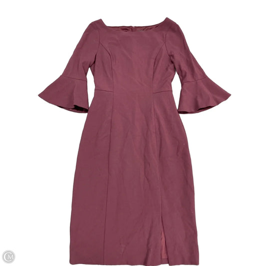 Dress Work By White House Black Market In Maroon, Size: 2
