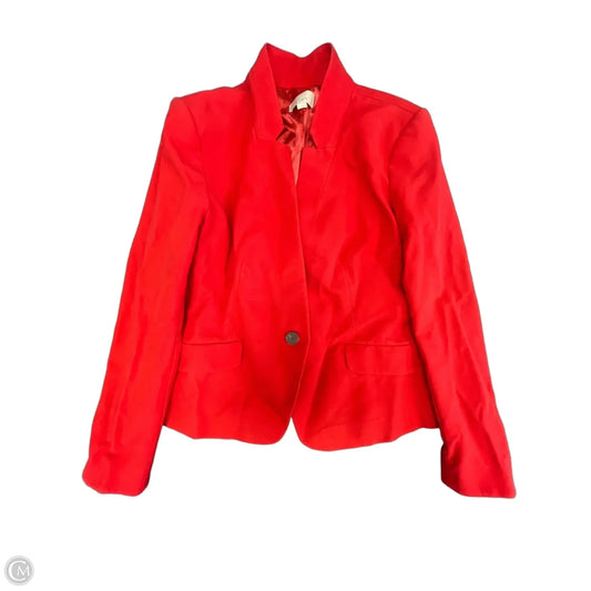 Blazer By Loft In Red, Size: 6