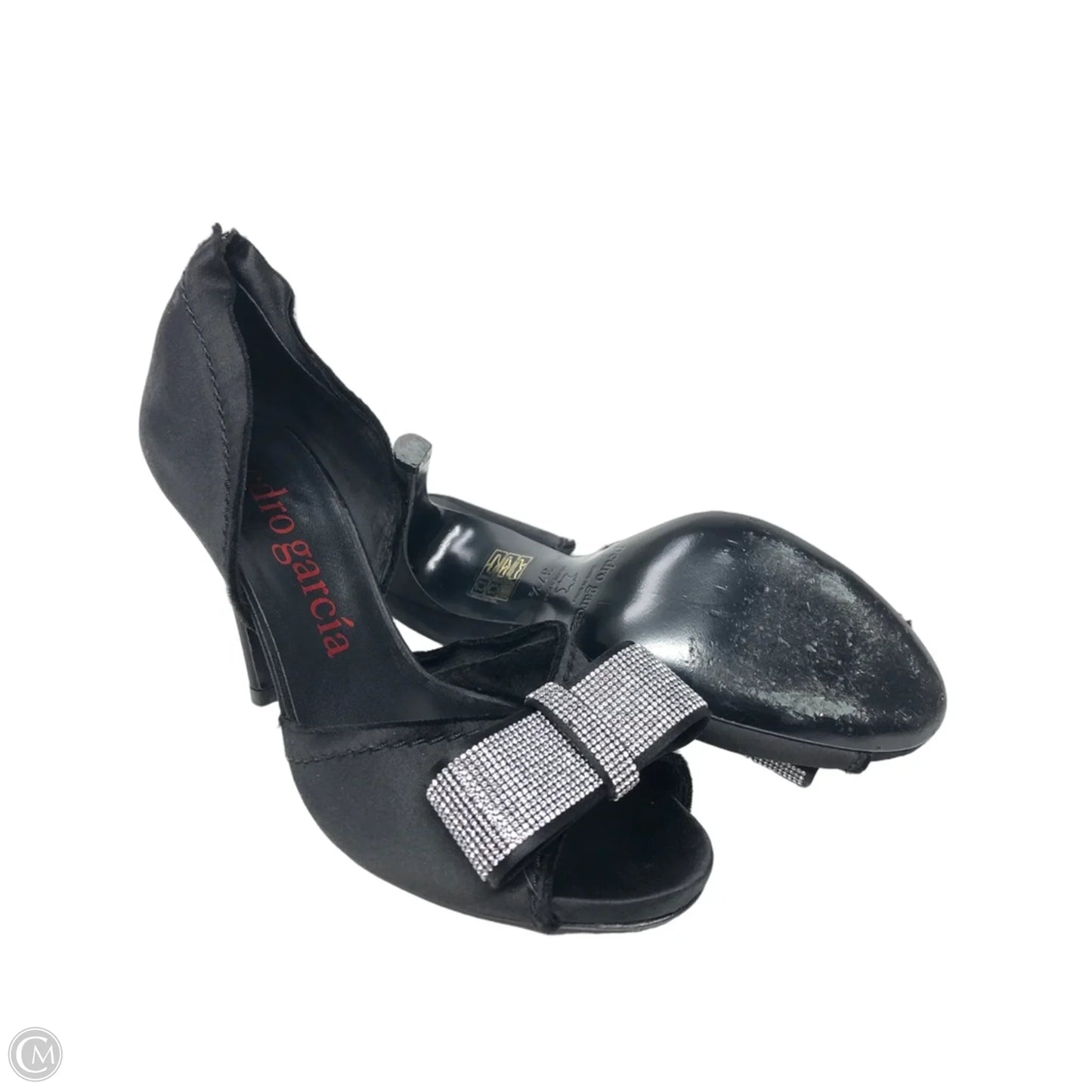 Shoes Heels Block By Cmb In Black, Size: 7