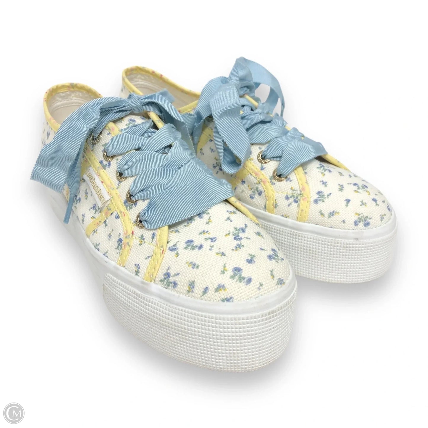 Shoes Sneakers Platform By Superga In Floral Print, Size: 7.5