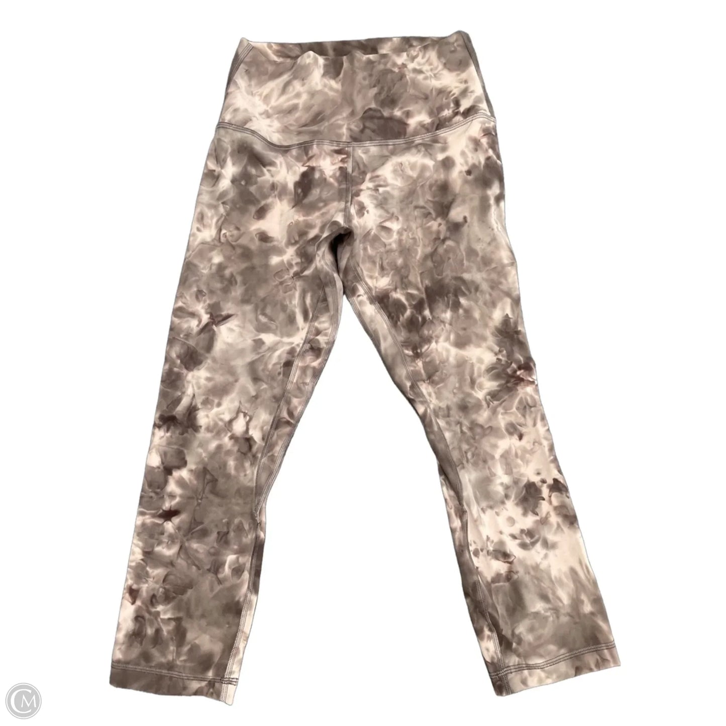 Athletic Leggings Capris By Lululemon In Beige, Size: 6