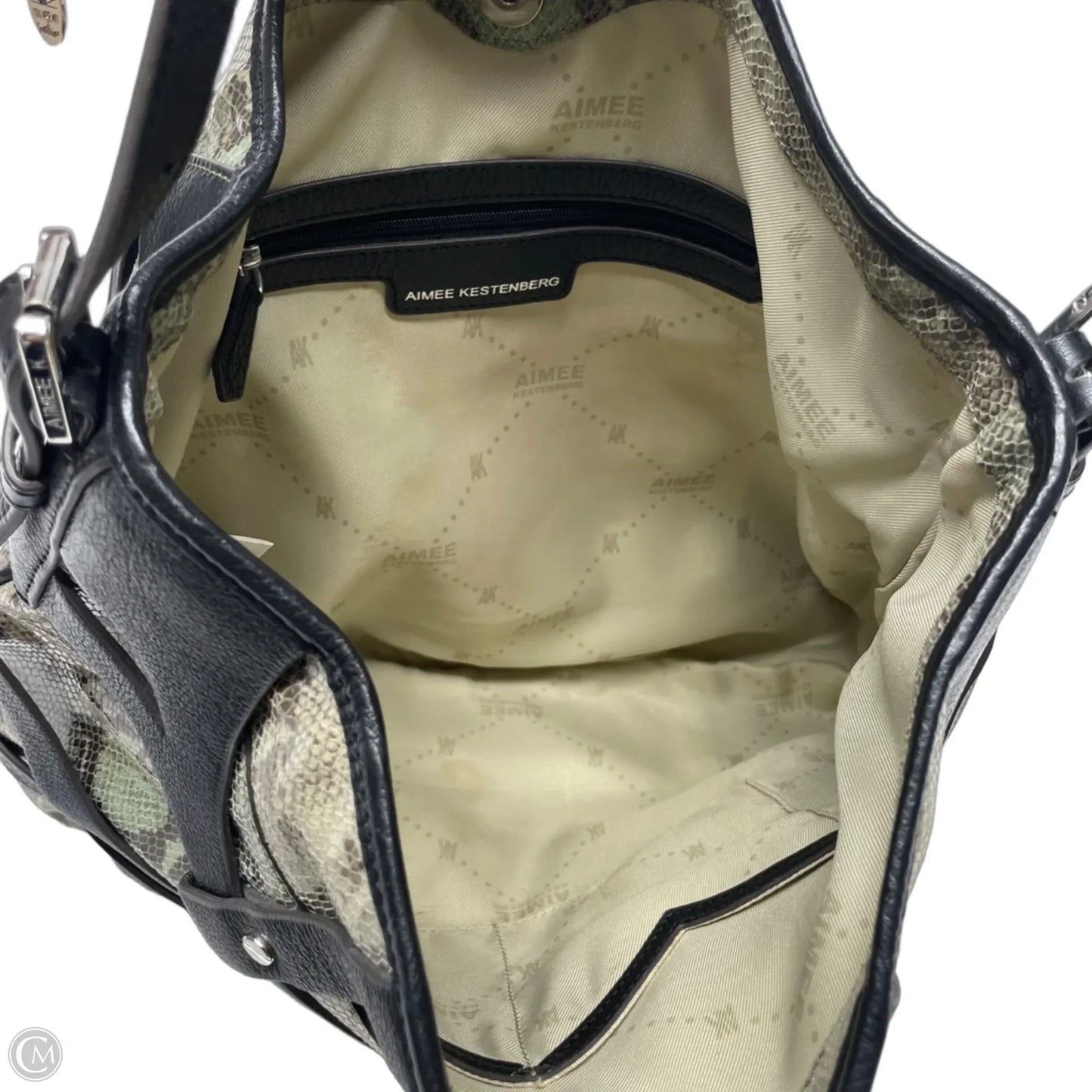 Handbag Leather By Aimee Kestenberg, Size: Large
