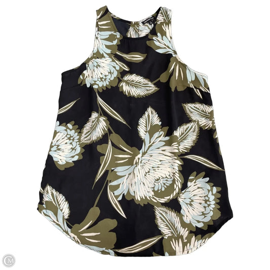 Blouse Sleeveless By Liz Claiborne In Blue, Size: L