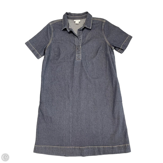 Dress Casual Short By Liz Claiborne In Blue Denim, Size: M
