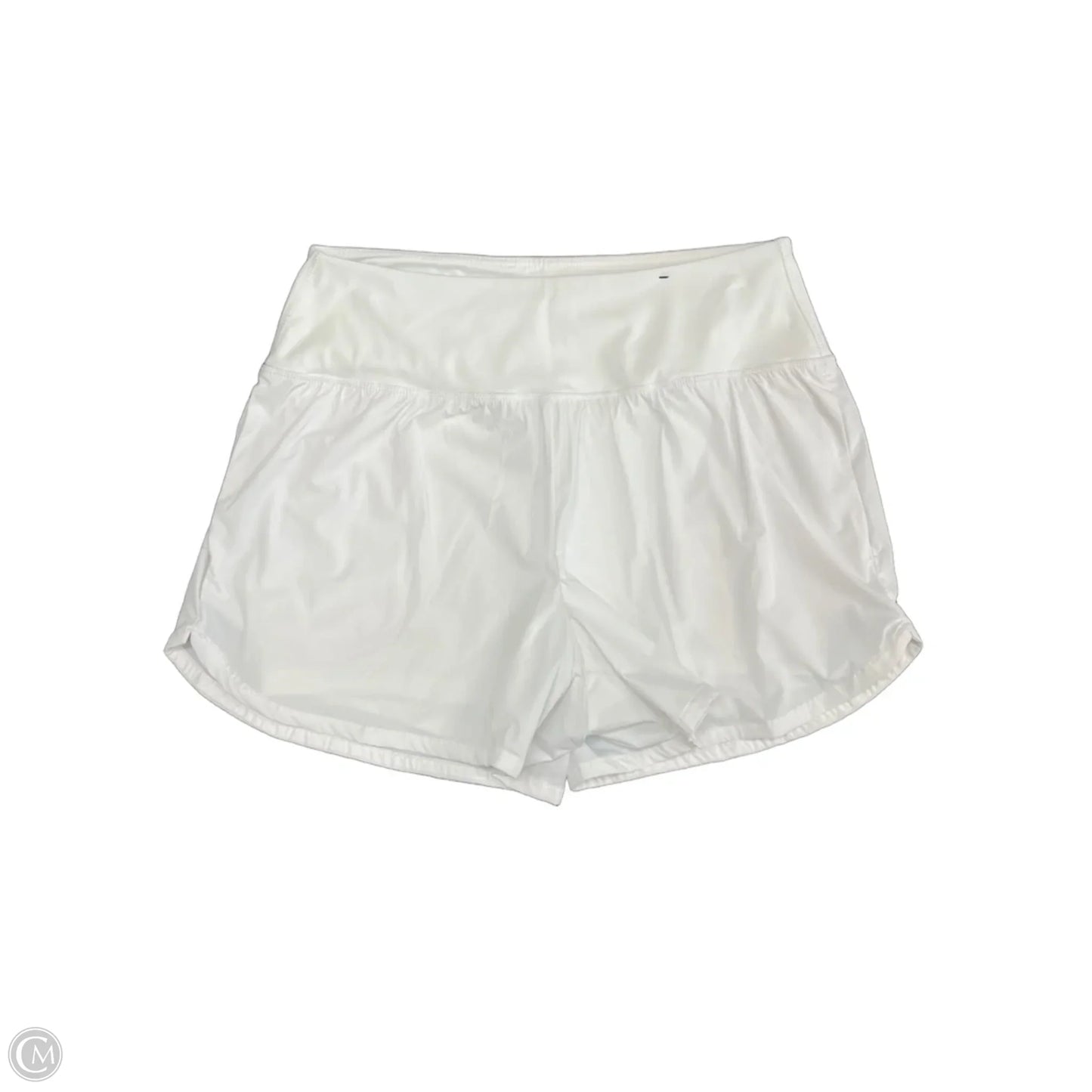 Athletic Shorts By Spyder In White, Size: M