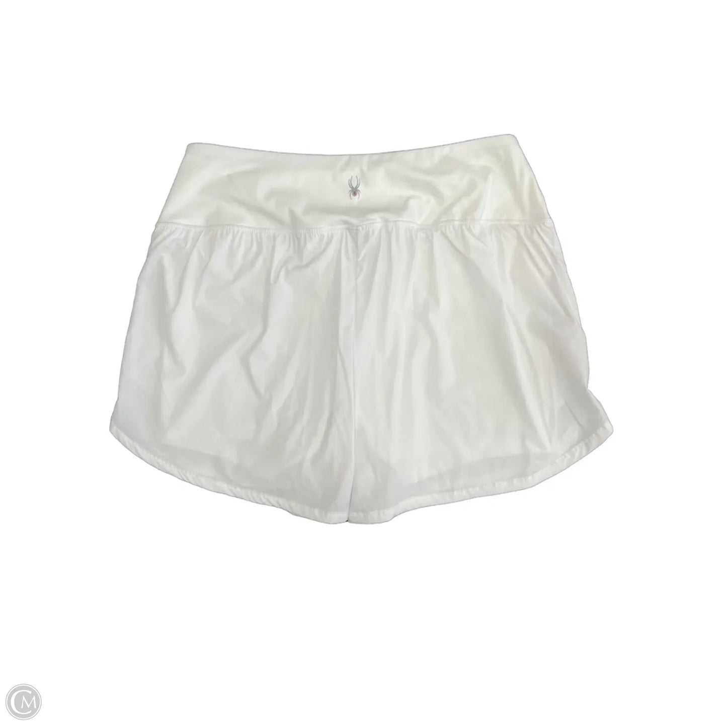 Athletic Shorts By Spyder In White, Size: M