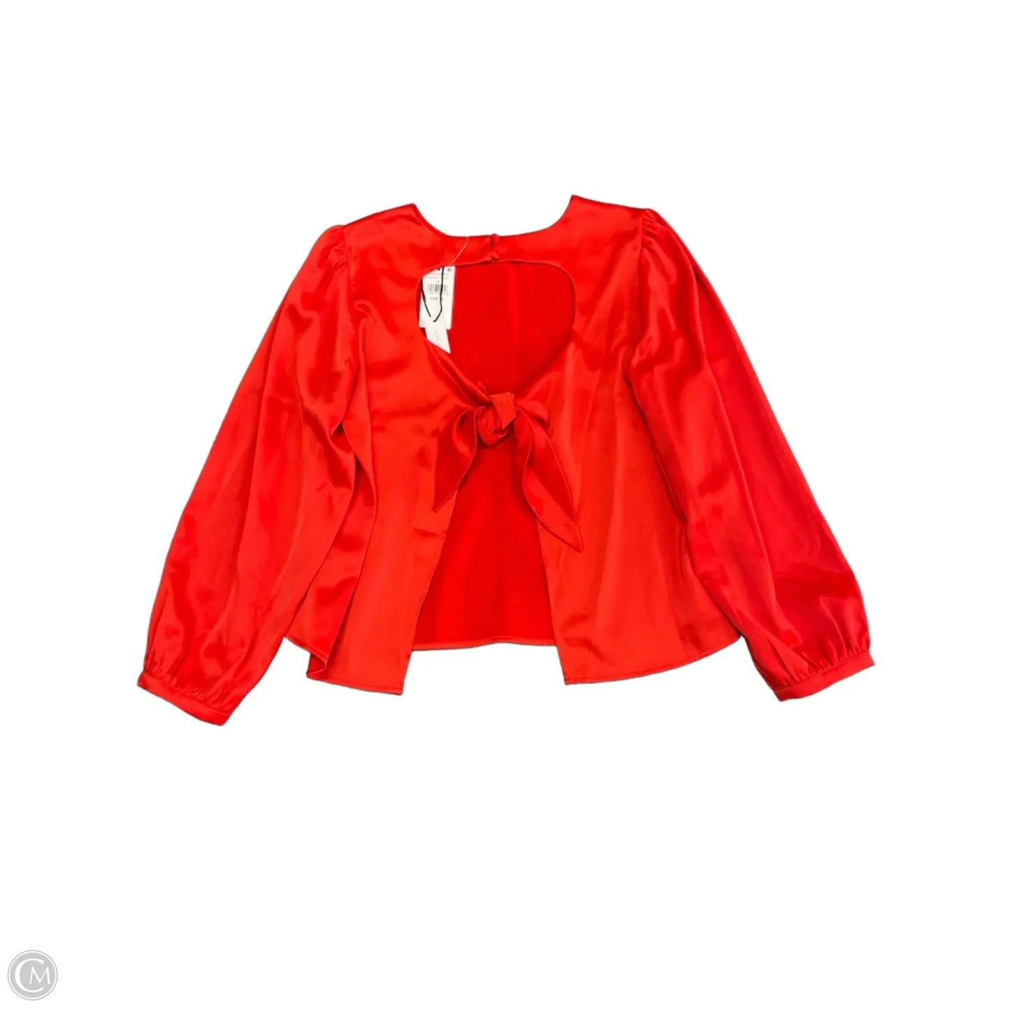 Blouse Long Sleeve By Sanctuary In Red, Size: M