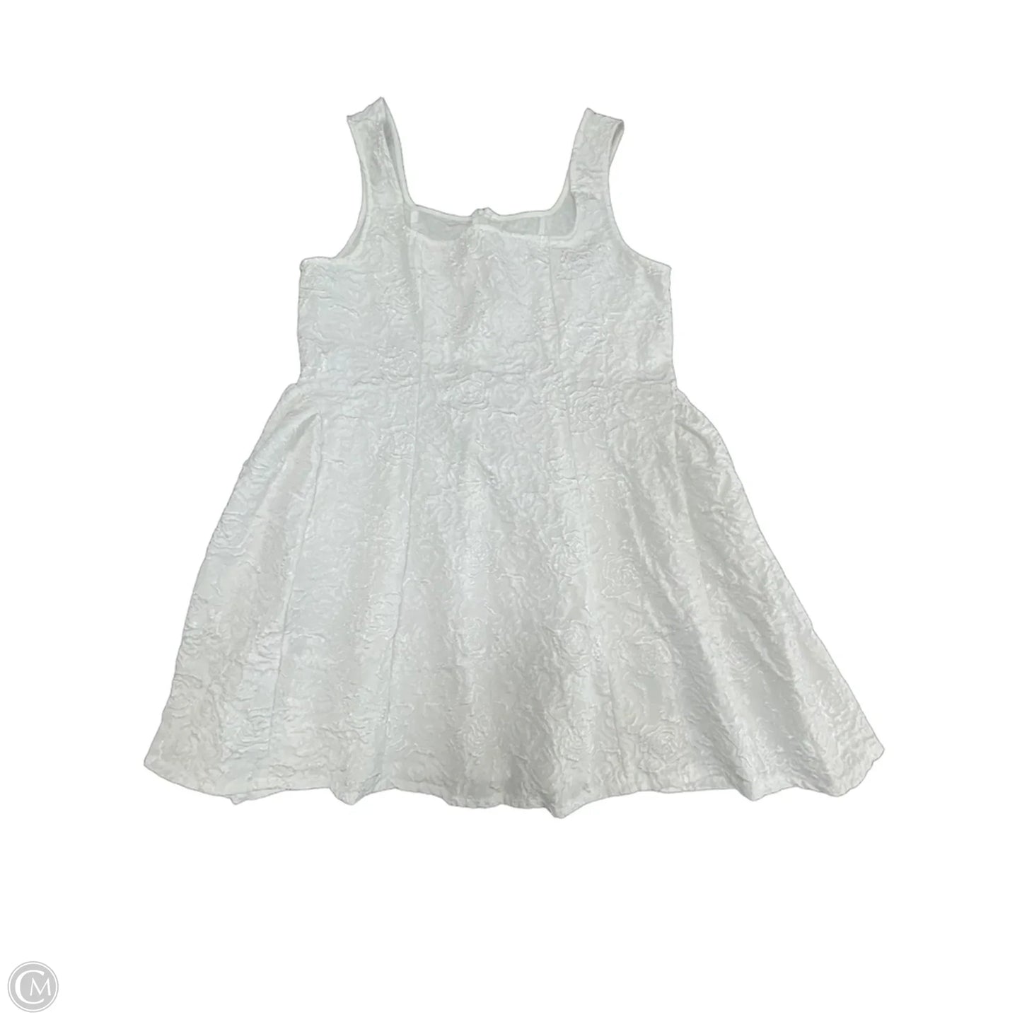 Dress Casual Short By Shein In White, Size: 2x