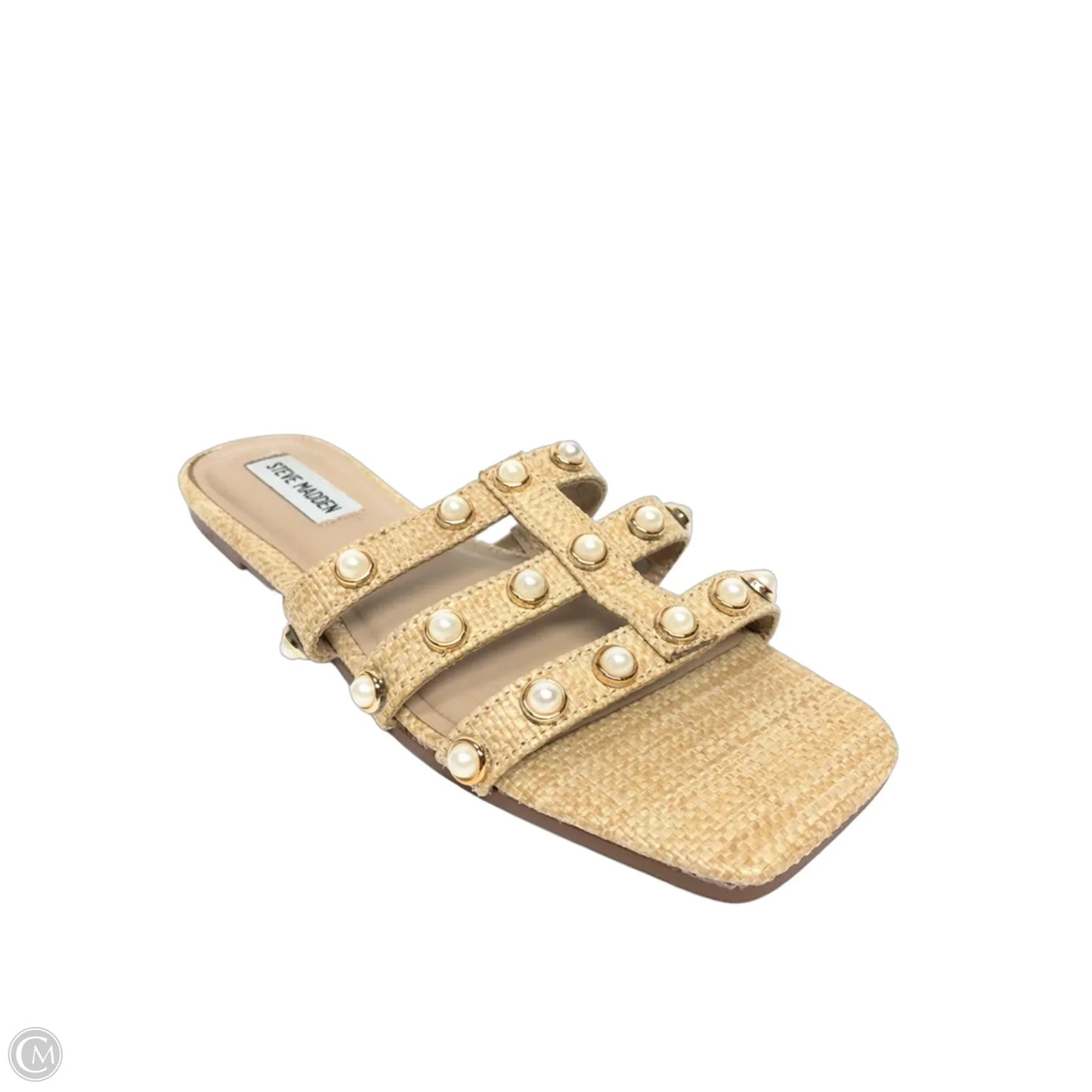 Sandals Flats By Steve Madden In Tan, Size: 7.5