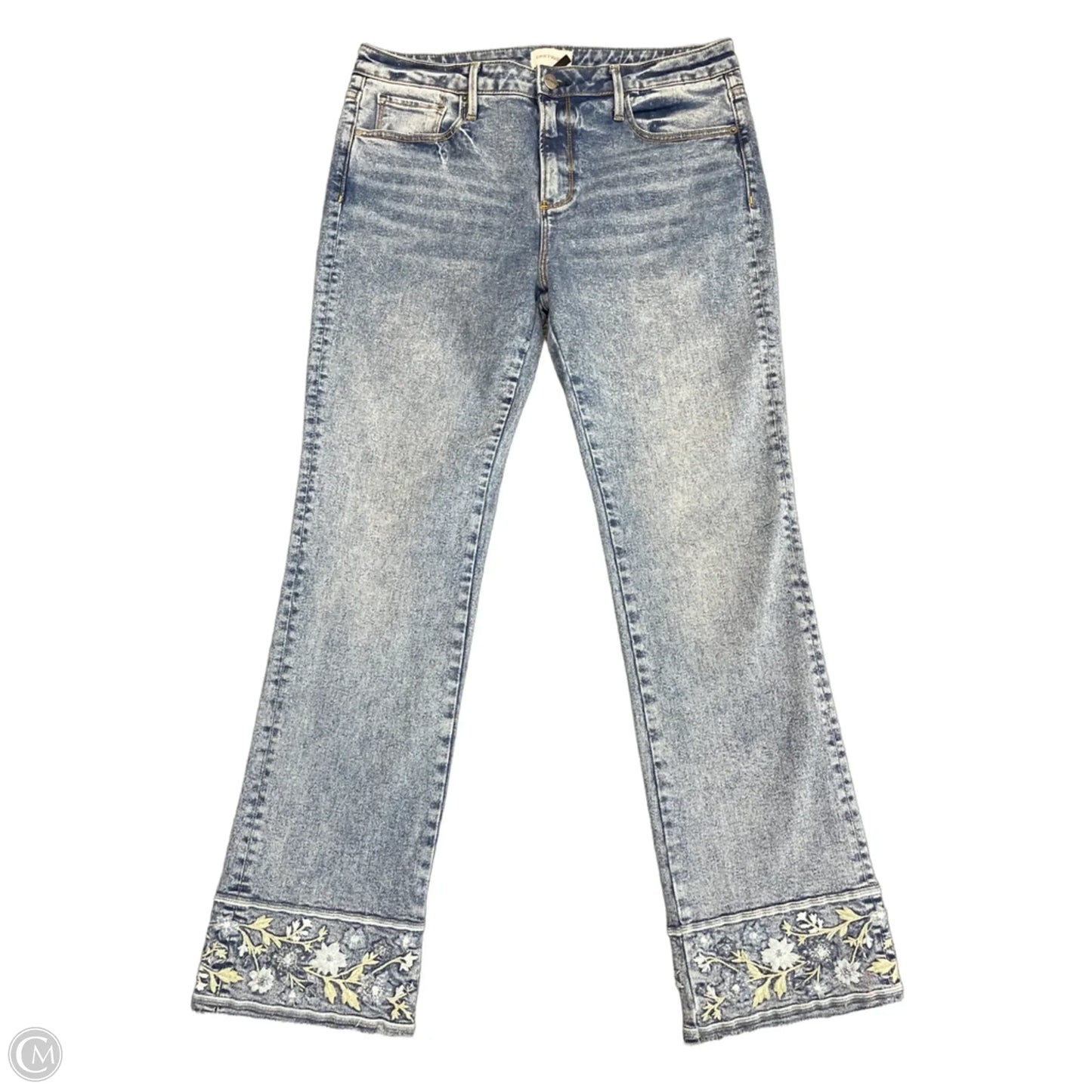 Jeans Straight By Driftwood In Blue Denim, Size: 14
