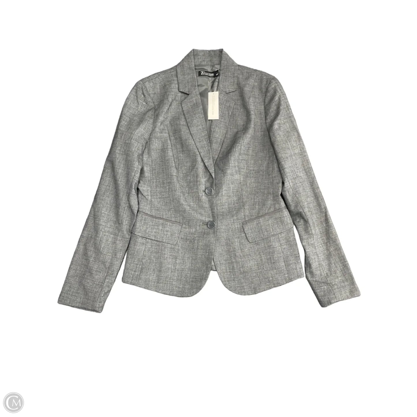 Blazer By New York And Co In Grey, Size: 4