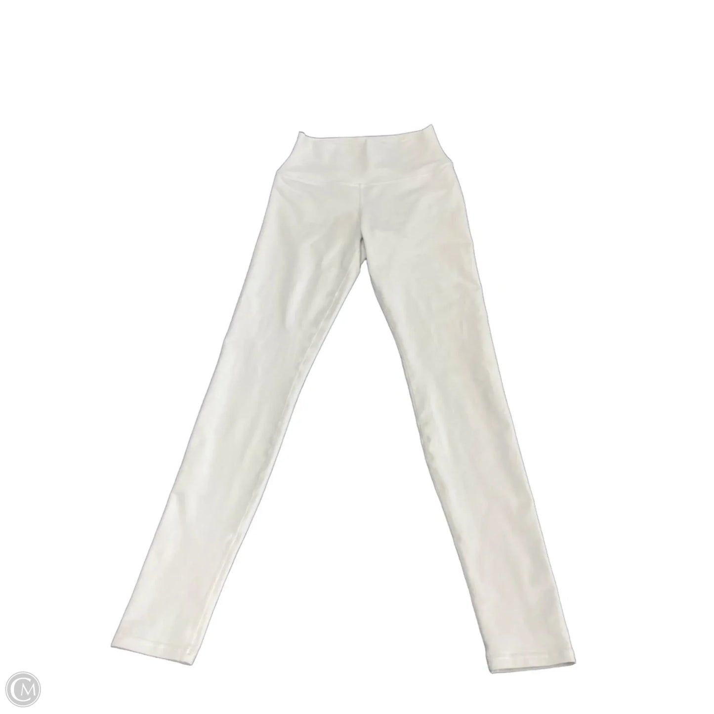 Athletic Leggings By Alo In White, Size: S