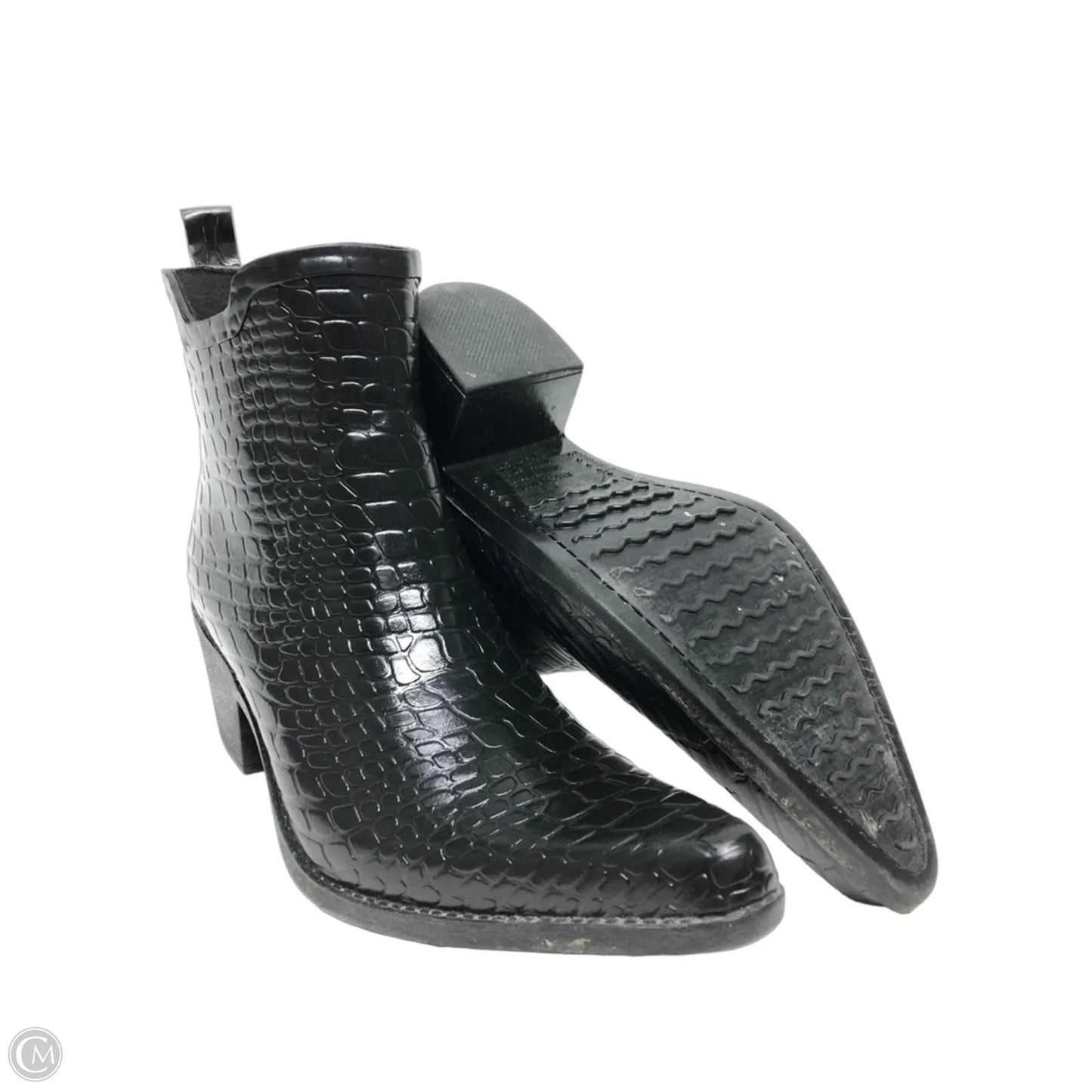 Boots Rain By Corkys In Black, Size: 7