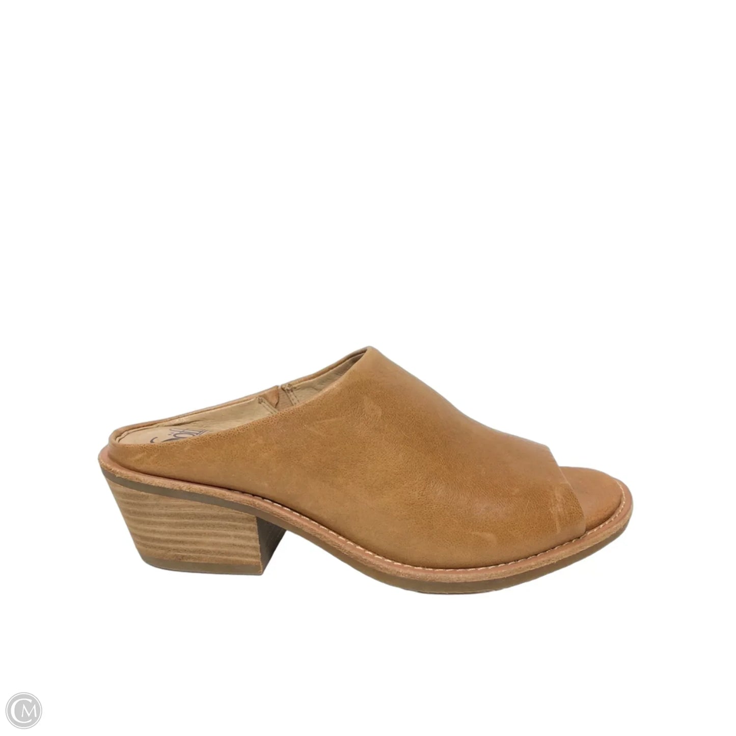 Sandals Heels Block By Sofft In Tan, Size: 7.5