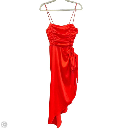 Dress Casual Midi By Wayf In Red, Size: S