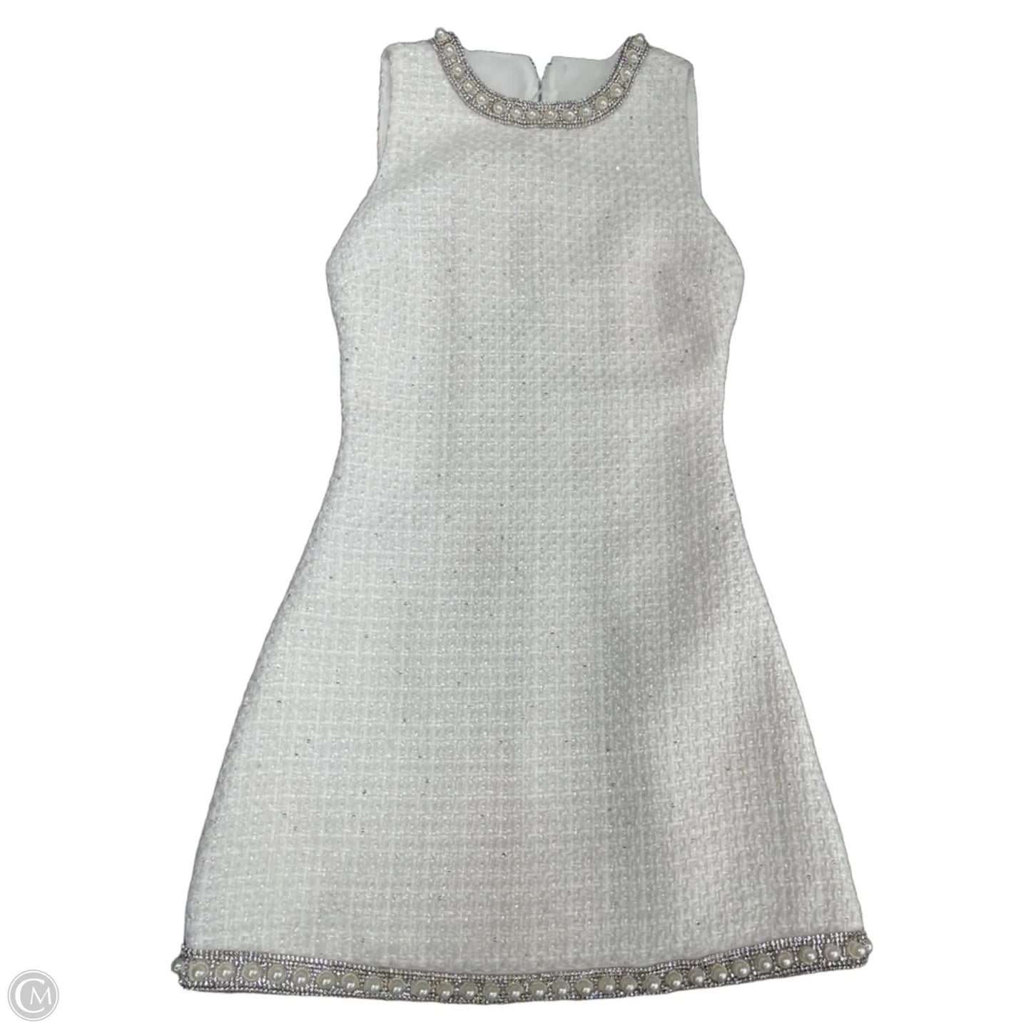 Dress Designer By Alice + Olivia In Cream, Size: 6