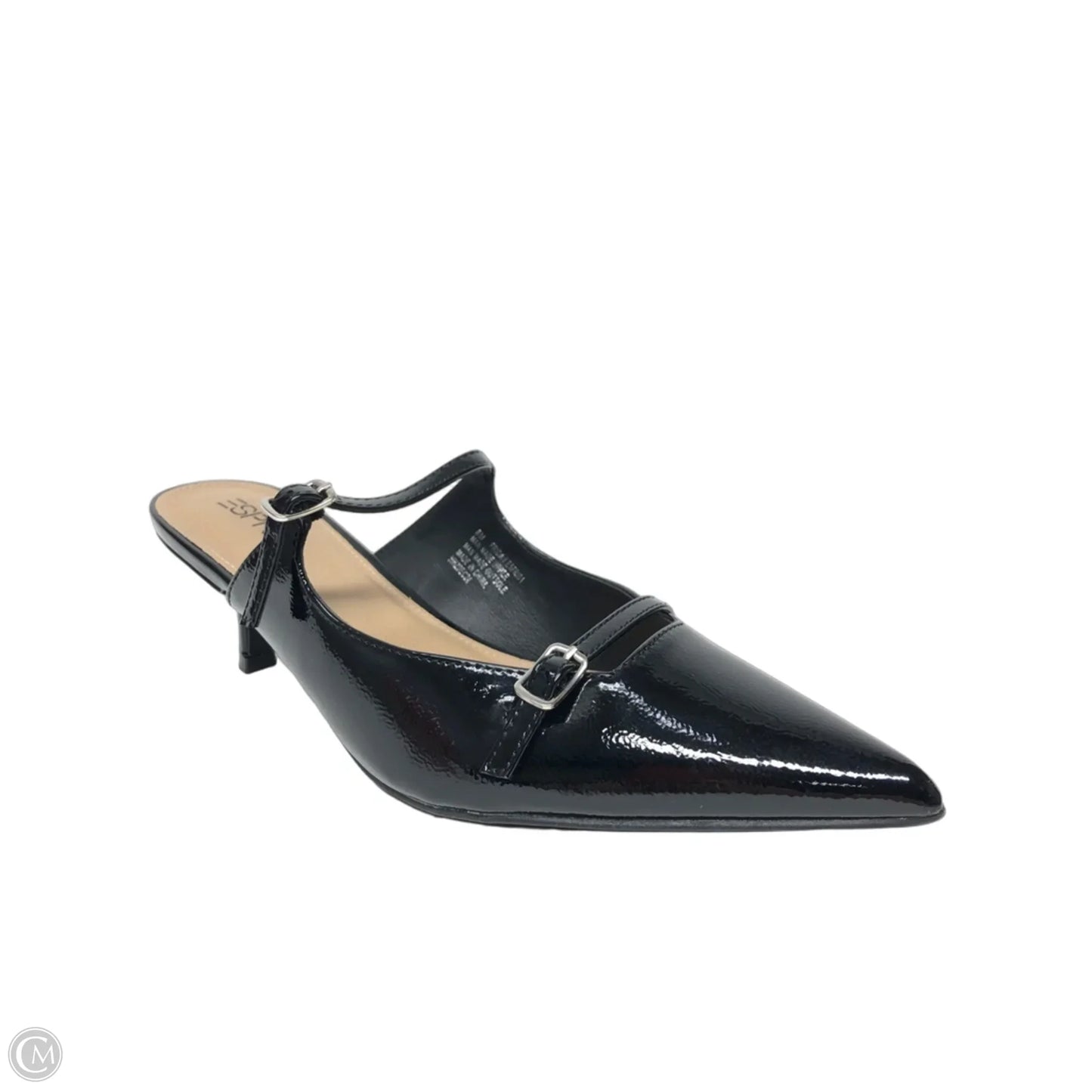 Shoes Heels Kitten By Esprit In Black, Size: 8