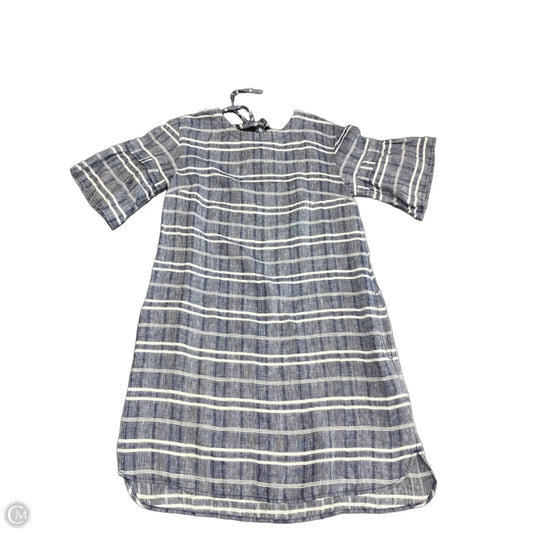 Dress Casual Short By Caslon In Blue & White, Size: M