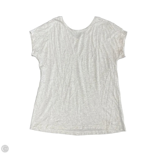 Athletic Top Short Sleeve By On In Grey, Size: S