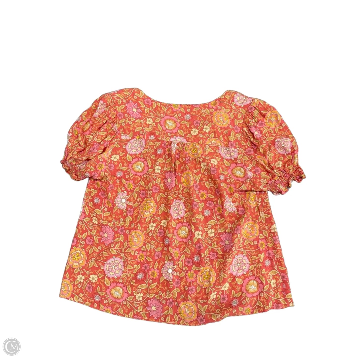 Top Short Sleeve By Rachel Zoe In Floral Print, Size: S