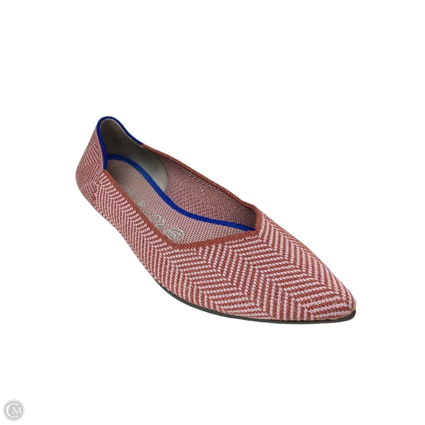 Shoes Flats By Rothys In Orange & Pink, Size: 7.5