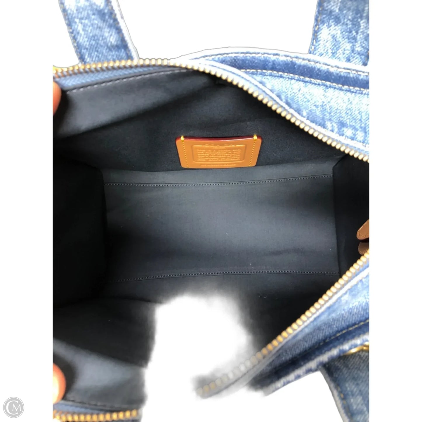 Tote Designer By Coach, Size: Medium