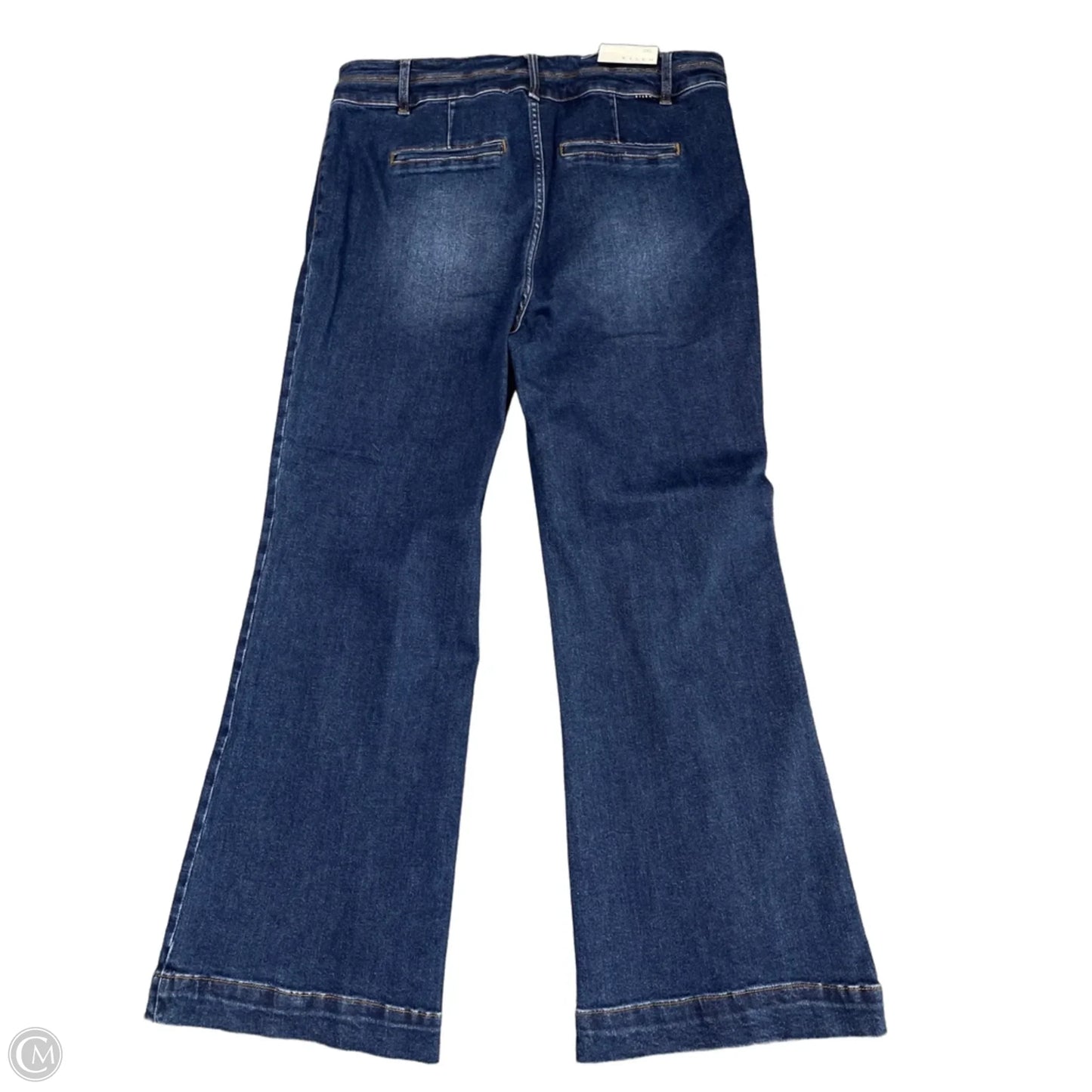 Jeans Wide Leg By Risen In Blue Denim, Size: 3x
