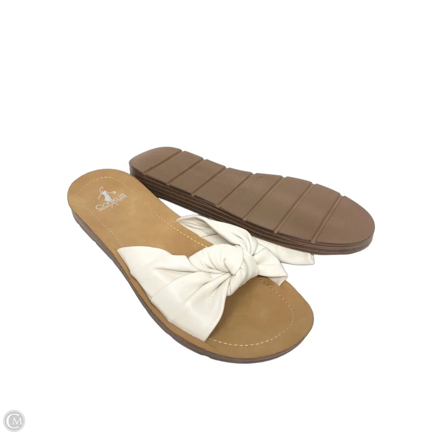 Sandals Flats By Corkys In White, Size: 9
