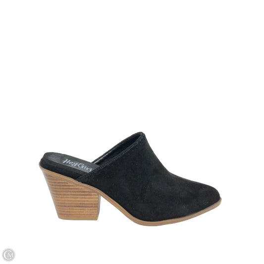 Shoes Heels Block By Clothes Mentor In Black, Size: 9