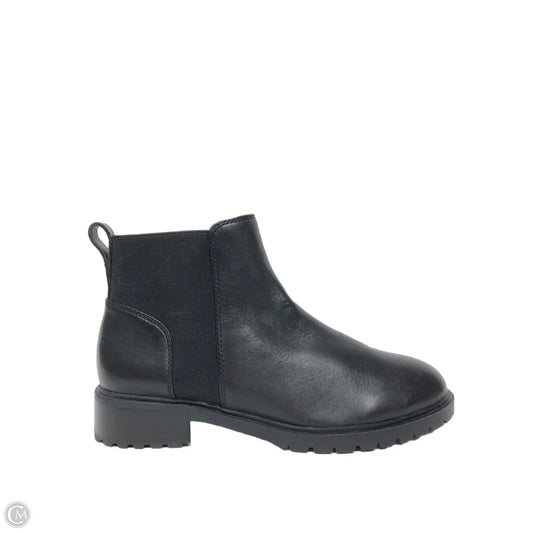 Boots Ankle Flats By Steve Madden In Black, Size: 9