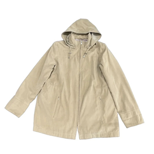 Coat Parka By London Fog In Beige, Size: L